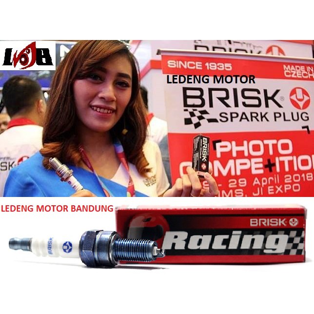 AR12YS Brisk Silver Racing Busi Motor PCX Nmax Xmax Aerox MX King FU