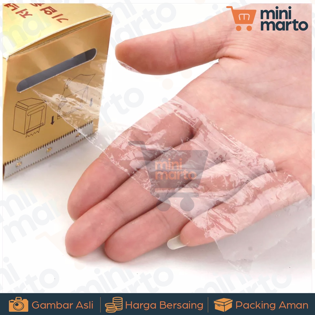 Plastic Wrap Gold Box Sulam Alis Wrap Plastik Penutup Alis Wrapping Lash Lifting Wrap / Tattoo - Minimarto