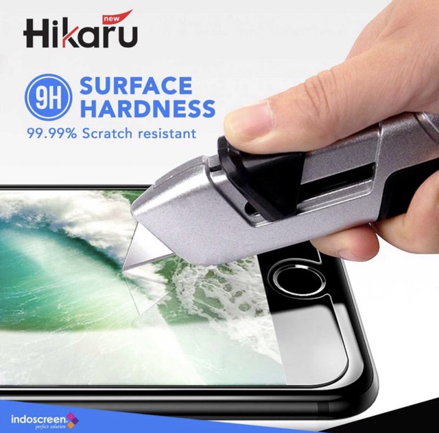 Anti Gores Redminote 7 Premium Tempered Glass Hikaru Indoscreen