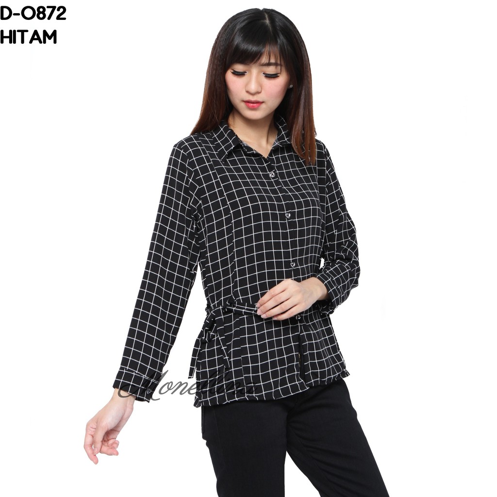 Monellina Fashion Baju  Blouse  Monalisa Square  Murah Wanita 