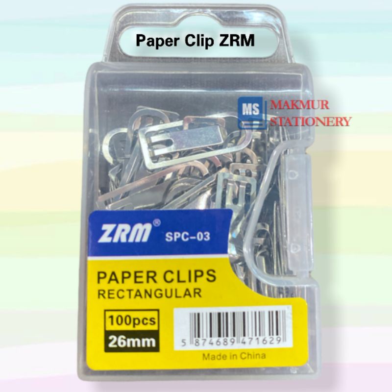 

Paper Clip Rectangular ZRM SPC-03