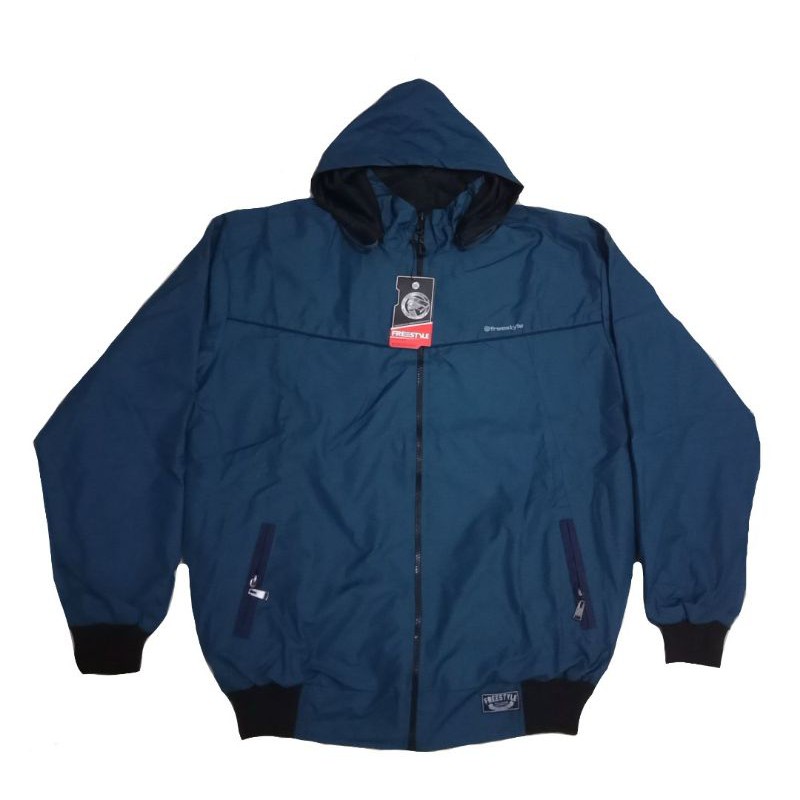 Jaket freestyle bolak balik original unisex size jumbo