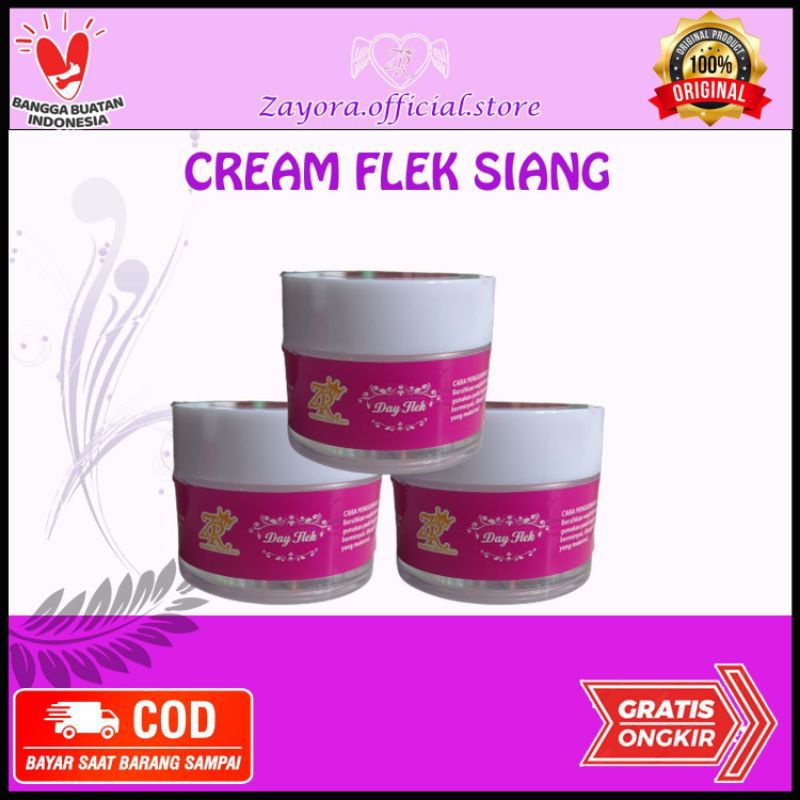 [ COD ] Brightening Day Cream /Cream Flek siang Zayora - Kream Penghilang Flek Hitam Membandel- Craem Siang