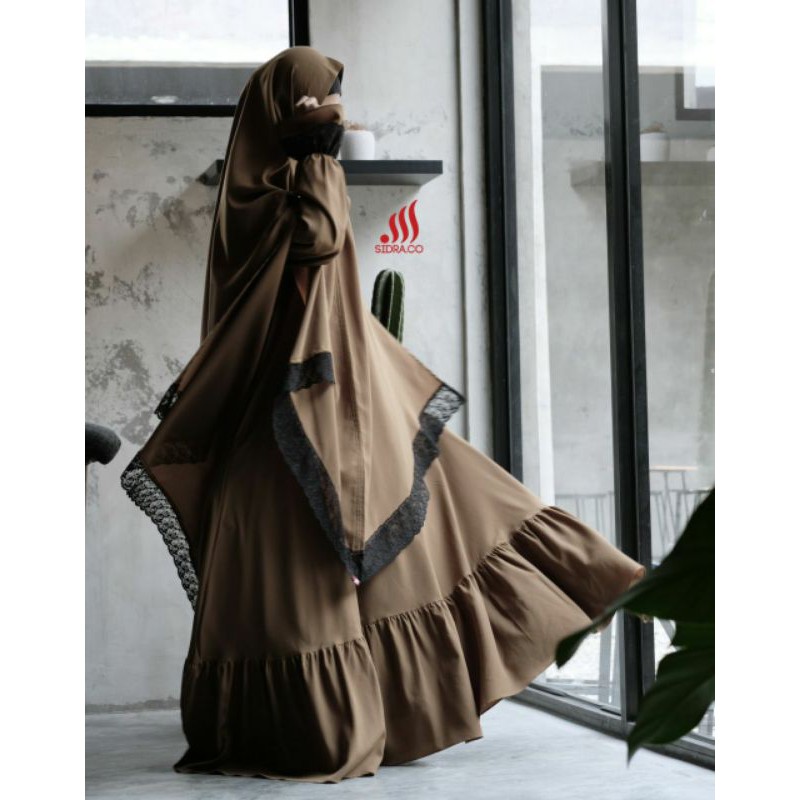 Sidra - Nuha By Sidra Gamis set Khimar