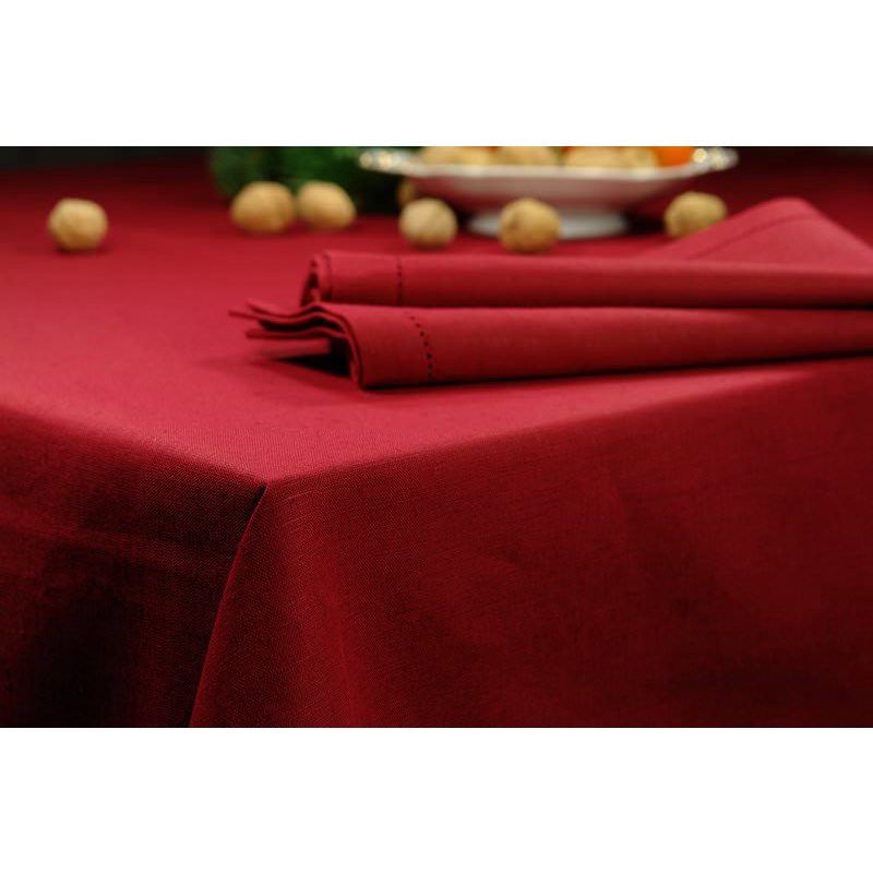 Square taplak meja/table cloth berbagai warna bahan full cotton/damask