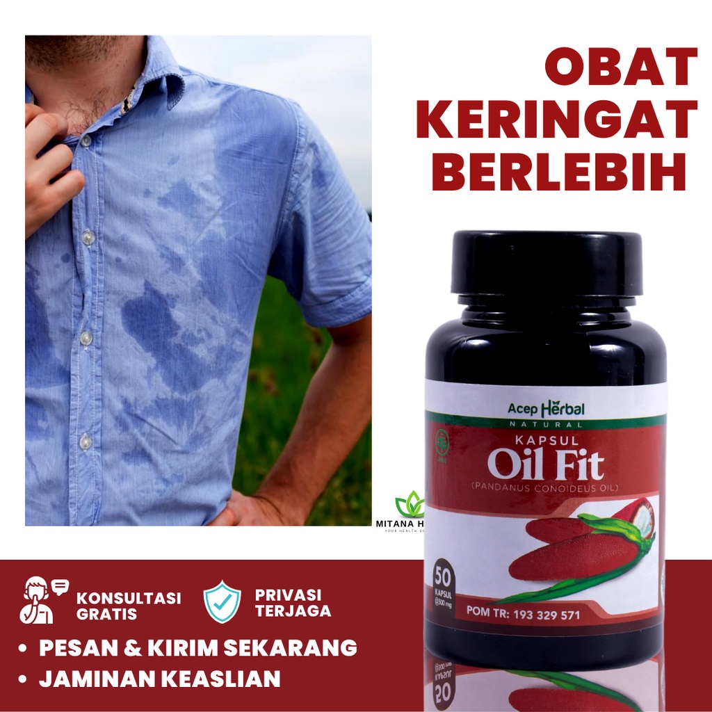 Mitana Herbal - Obat Keringat Berlebih - Obat Keringat Berlebih Seluruh Badan - Obat Keringat Berleb