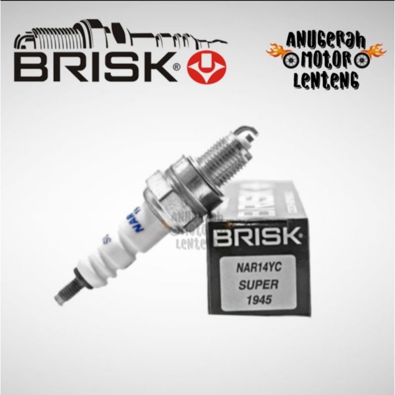 Busi Motor Brisk Copper NAR14YC