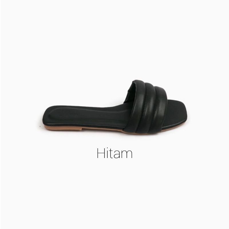 sandal teplek wanita slip on shoes