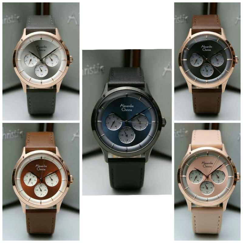 JAM ALEXANDRE CHRISTIE WANITA AC 2868 ORIGINAL LEATHER