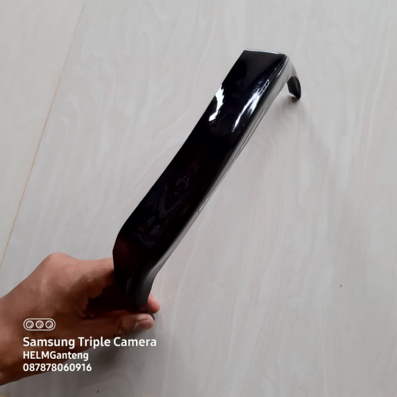 SPOILER / BUNTUT 3D vista Dark untuk Helm KYT Vendetta 2 / Falcon BEKAS PAKAI