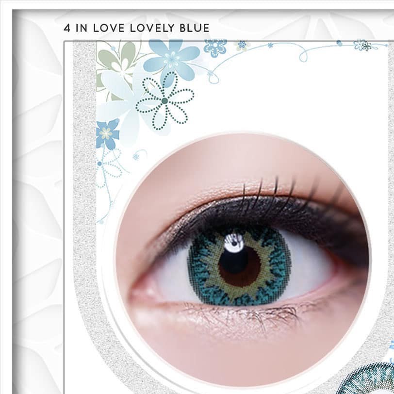 Softlens 4inLove DIA 14.20mm / Softlense soflen 4in Love Normal/Lensa  Kontak/BS