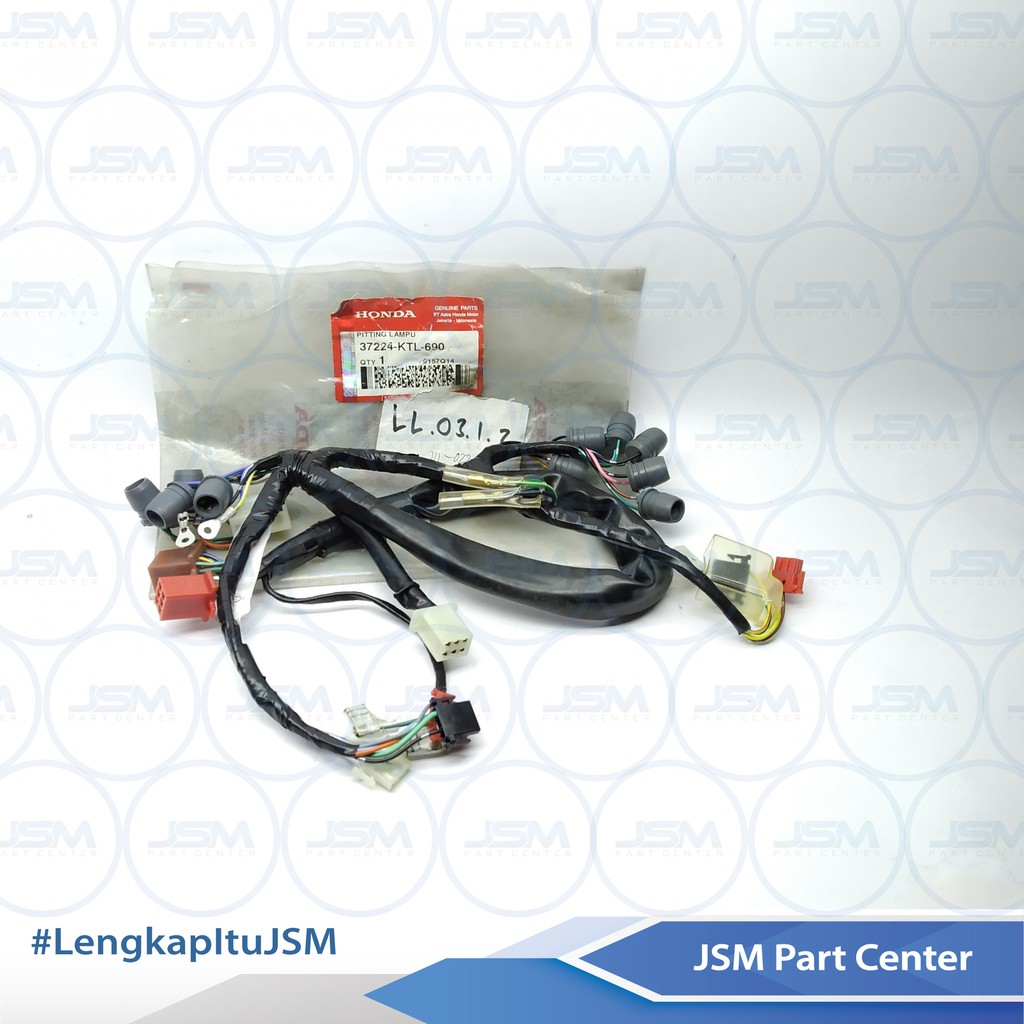 KABEL BODY SUPRA FIT NEW BAGIAN SPEEDOMETER DEPAN TROMOL 37224-KTL-690