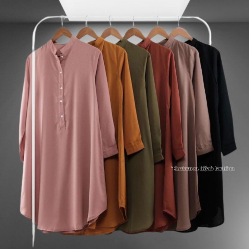 Vizie TUNIK RAYON TWIL/tunik polos ld 110/basic