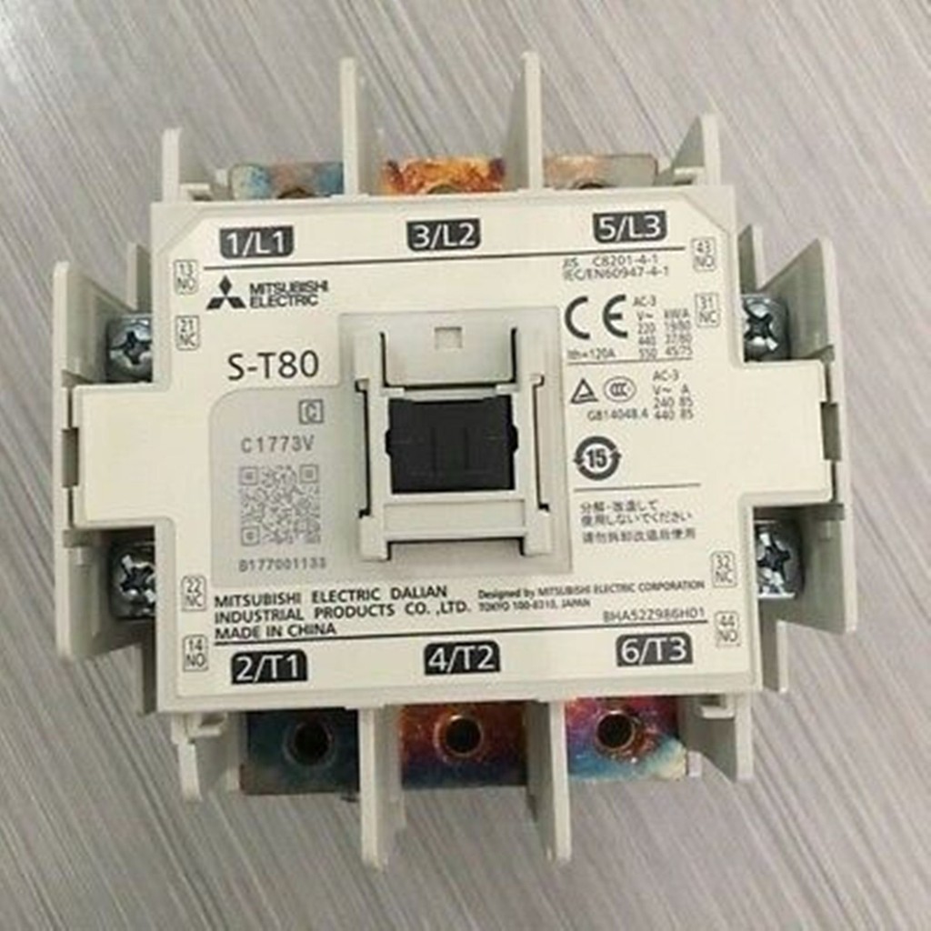 KONTAKTOR CONTACTOR MITSUBISHI ST80 S-T80 S-T 80 220V AC ORIGINAL