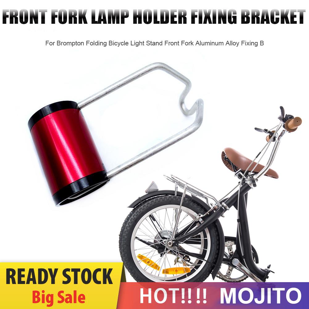 Bracket Dudukan Lampu Depan Sepeda Mtb Bahan Aluminum