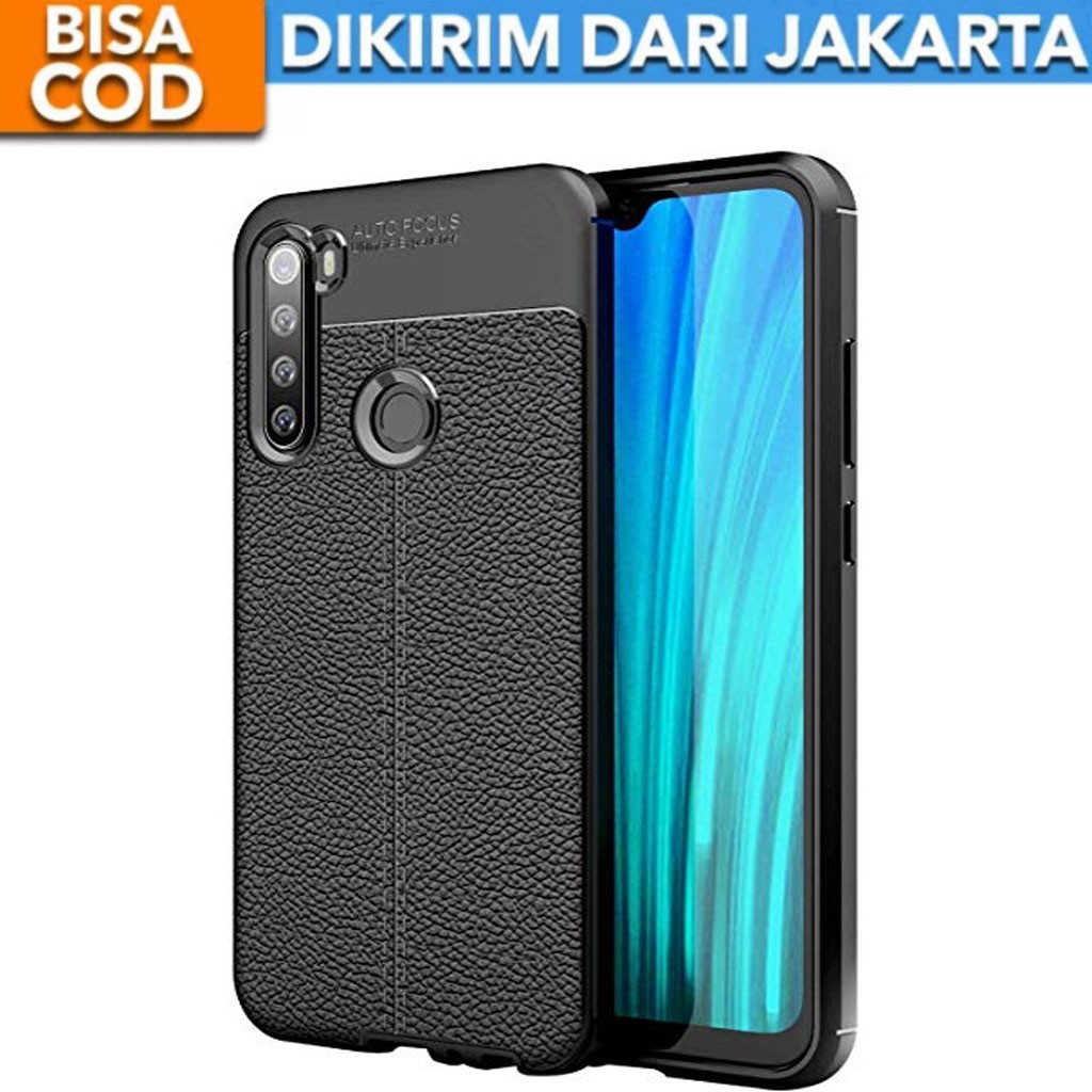Case Auto Focus Xiaomi Redmi Note 8 Leather Experience SoftCase Slim Ultimate / Casing Kulit