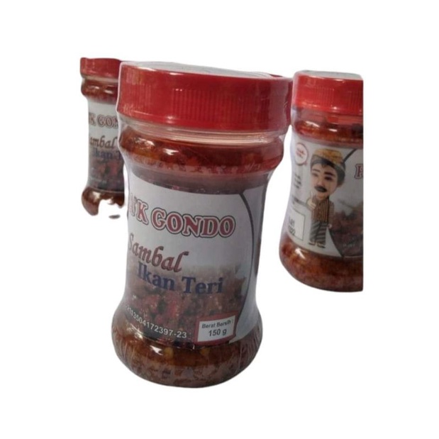 

SAMBAL TERI PAK GONDO 150 GR