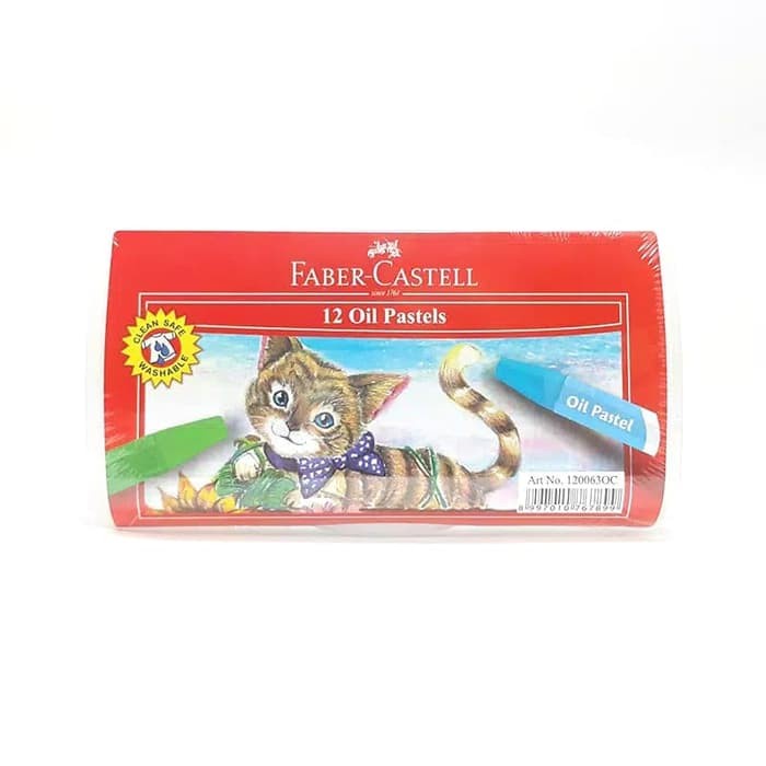 

PASTEL-DRY-OIL- CRAYON / OIL PASTEL FABER CASTELL ECO 12 ( SET ) ORIGINAL -OIL-DRY-PASTEL.