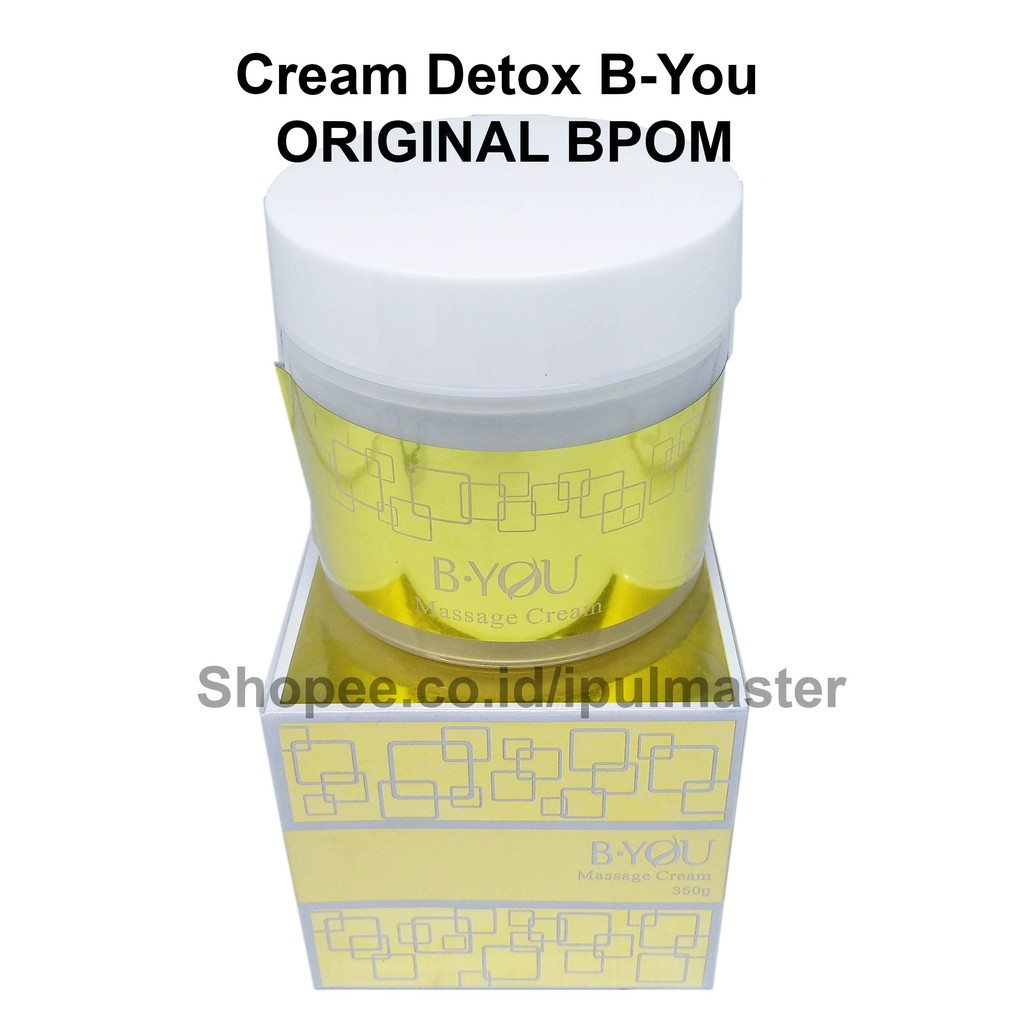 CREAM DETOX B YOU ORIGINAL BPOM krim detox B.you Byou  ultrasound ultrasonic