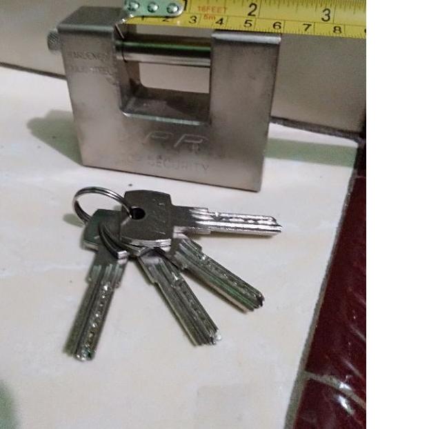 ○ Gembok panser 84mm gembok gudang anti maling ➽