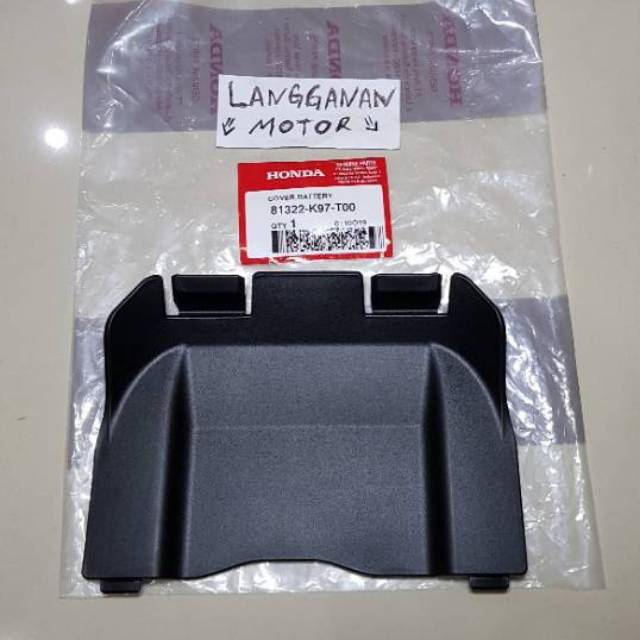 COVER TUTUP AKI BOX BAGASI COVER BATTERY PCX 150 LOKAL Ori 100%