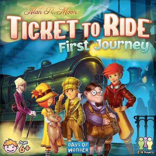 Ticket To Ride First Journey USA Board Game
