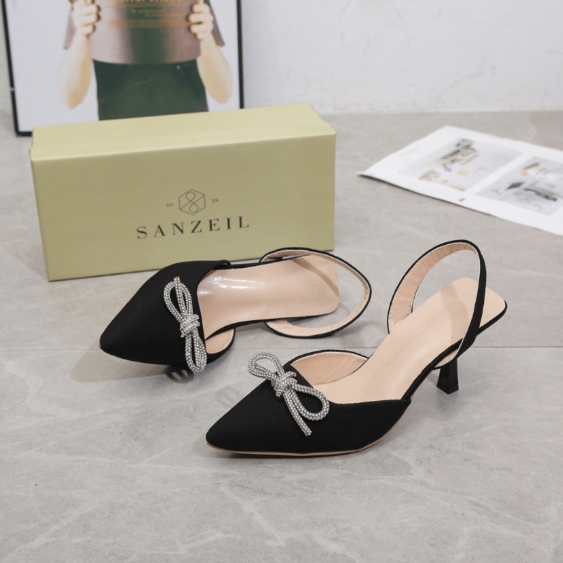 [✅BISA COD] SANZEIL Sandra Heels elegant wanita VIRAL 2021 2022 #1444