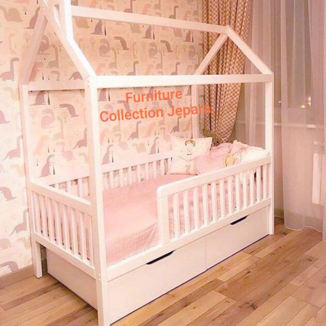 Tempat tidur bayi BOK Modern TERMURAH FCJ