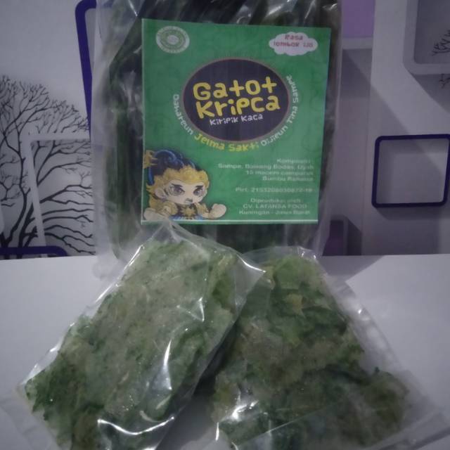 

Kripik kaca sambal ijo