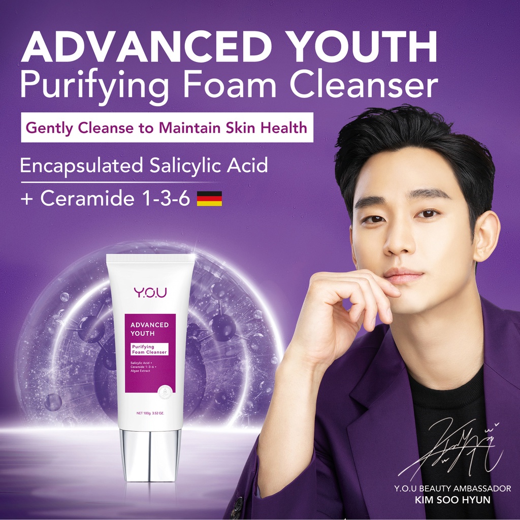 You Advanced Youth Revitalizing Micro Essence / Intensive Peptide Serum / Line Smoothing Peptide Night Cream / Recharging Peptide Eye Cream / Purifying Foam Cleanser