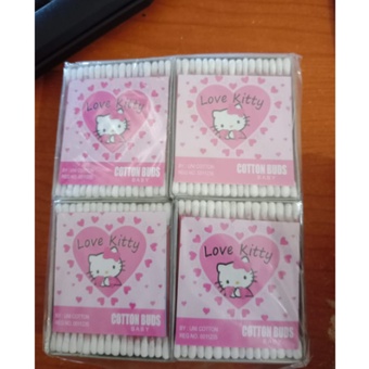 12 Packs Cotton Buds untuk Bayi/Anak