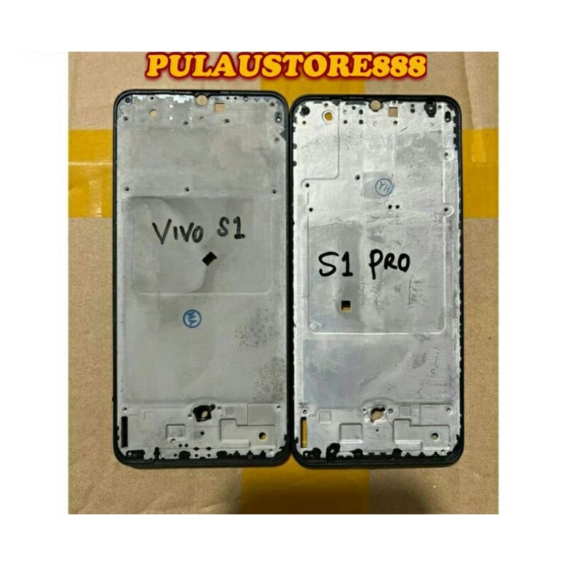 Frame lcd / tulang tengah / dudukan lcd Vivo s1pro / s1 pro original