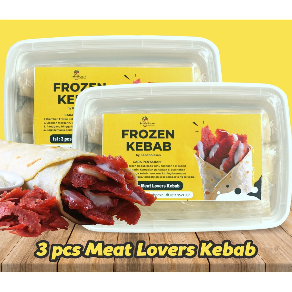 

KEBAB FROZEN KEBABBLASAN - MEATLOVERS FROZEN KEBAB