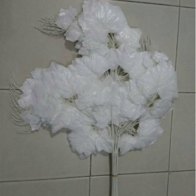 Daun anggur artificial/Daun anggur putih
