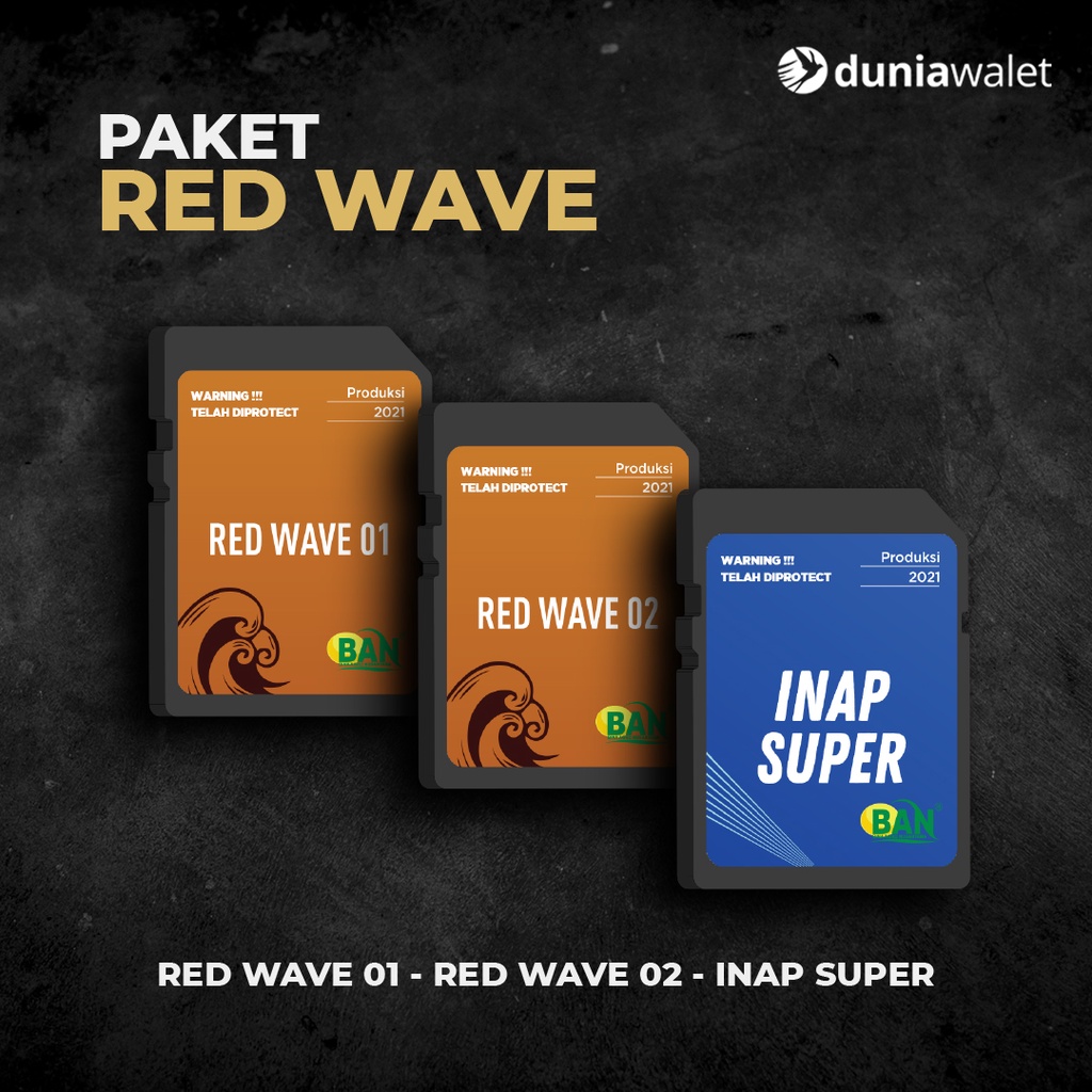 SUARA WALET PAKET RED WAVE ORIGINAL BAN DRS. ARIEF BUDIMAN
