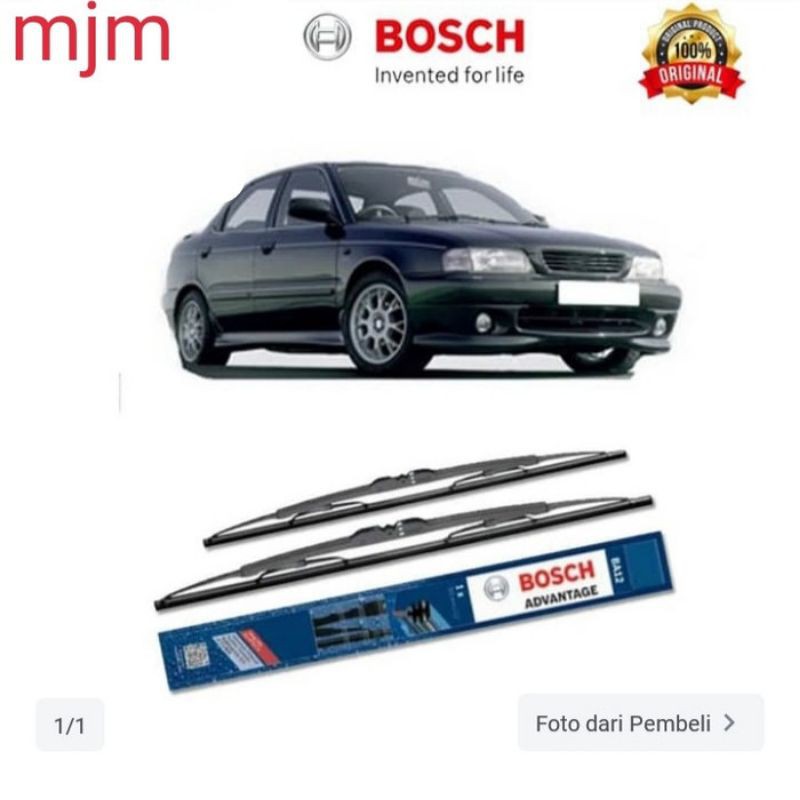 Sepasang wiper Suzuki Baleno Advantage Original Bosch