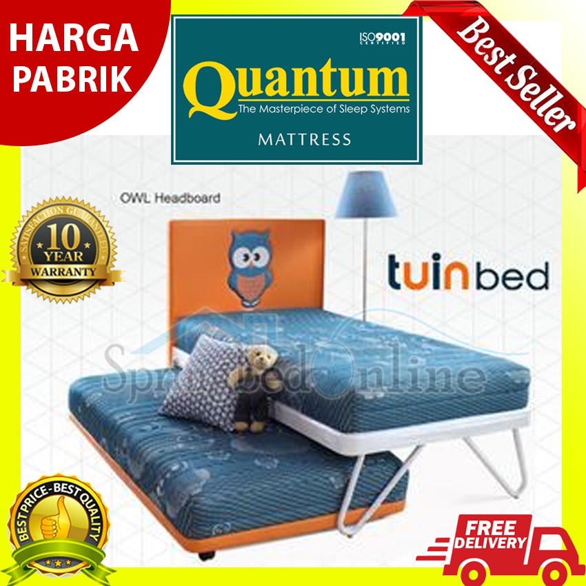 Quantum Tu In Bed-120x200 Springbed (Full Set)