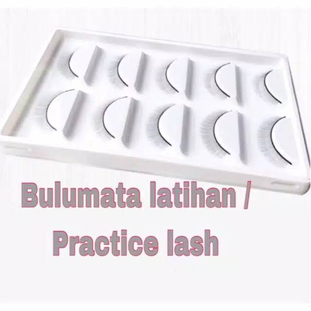 Practice lash / bulumata latihan untuk eyelash extension