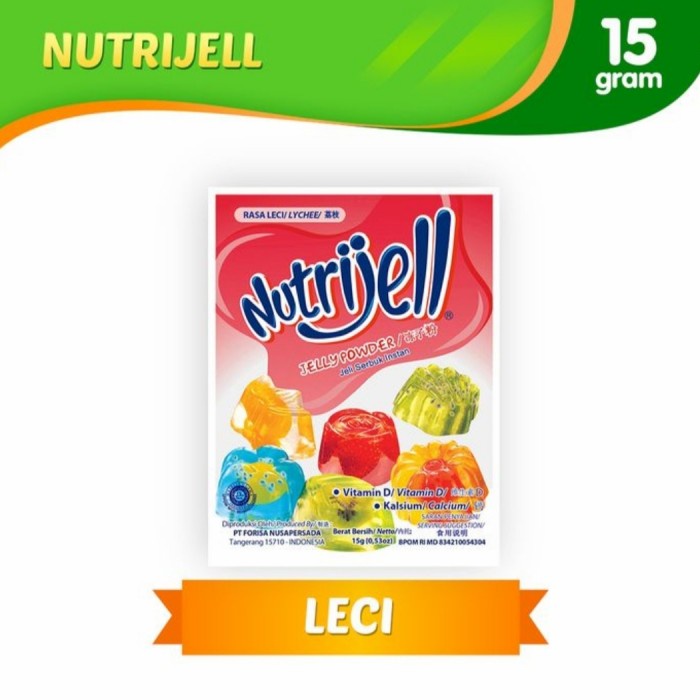 

Ht662D Nutrijel Nutrijell Leci Lychee 15Gram 15 Gram Ht5H