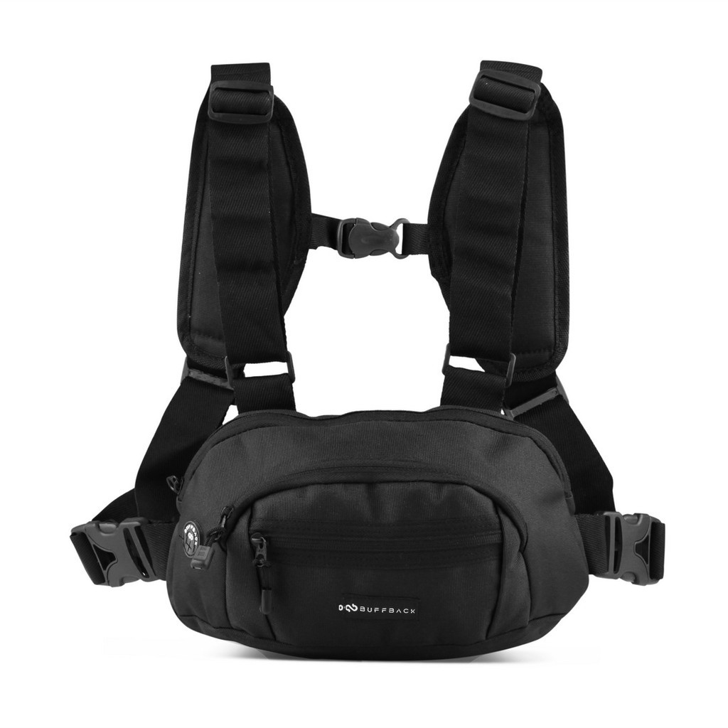 Chest Bag Tas Dada - Selempang Waistbag Premium Buffback F-412AN