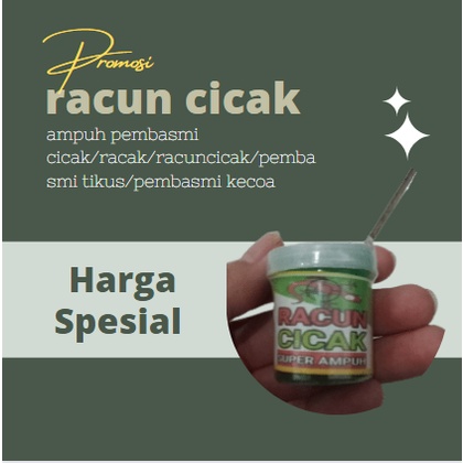 racun cicak ampuh pembasmi cicak/racak/racuncicak/pembasmi tikus/pembasmi kecoa/racun cicak dan toke
