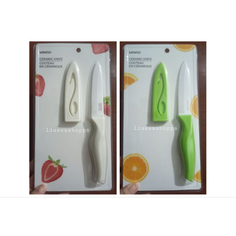 Pisau Keramik Miniso - Ceramic Knife