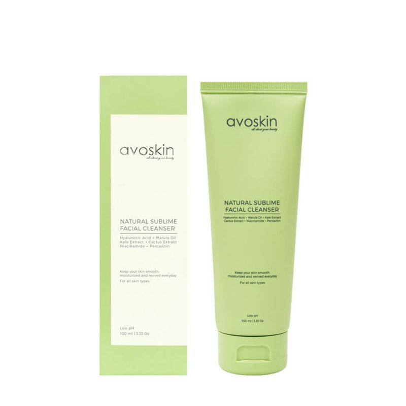 AVOSKIN Natural Sublime Facial Cleanser - 100ml