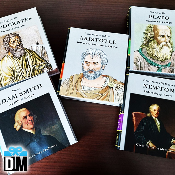 RB Buku Palsu Pajangan Kecil Sejarahwan Dummy Book Set Great Books Decoration Mini Buku Kecil