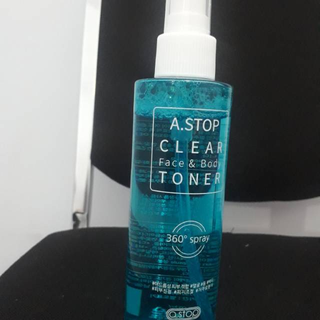 Toner a stop clear body and face