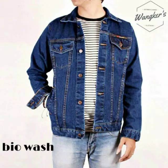 Jaket Jeans Sanwash Original