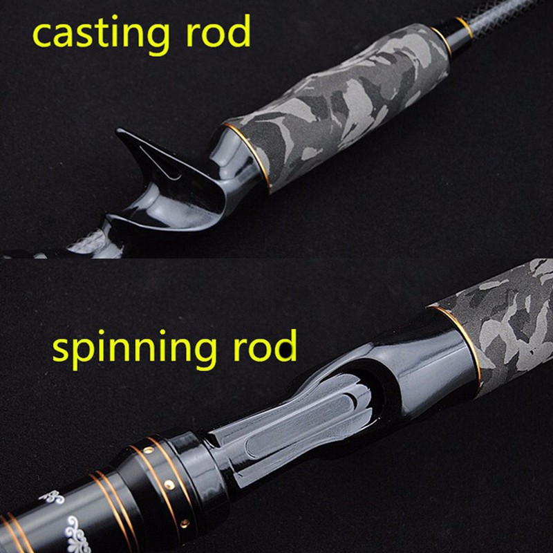 Sfeexun Joran Pancing 2 Ujung Spinning Casting Rod Untuk Peralatan Memancing Shopee Indonesia