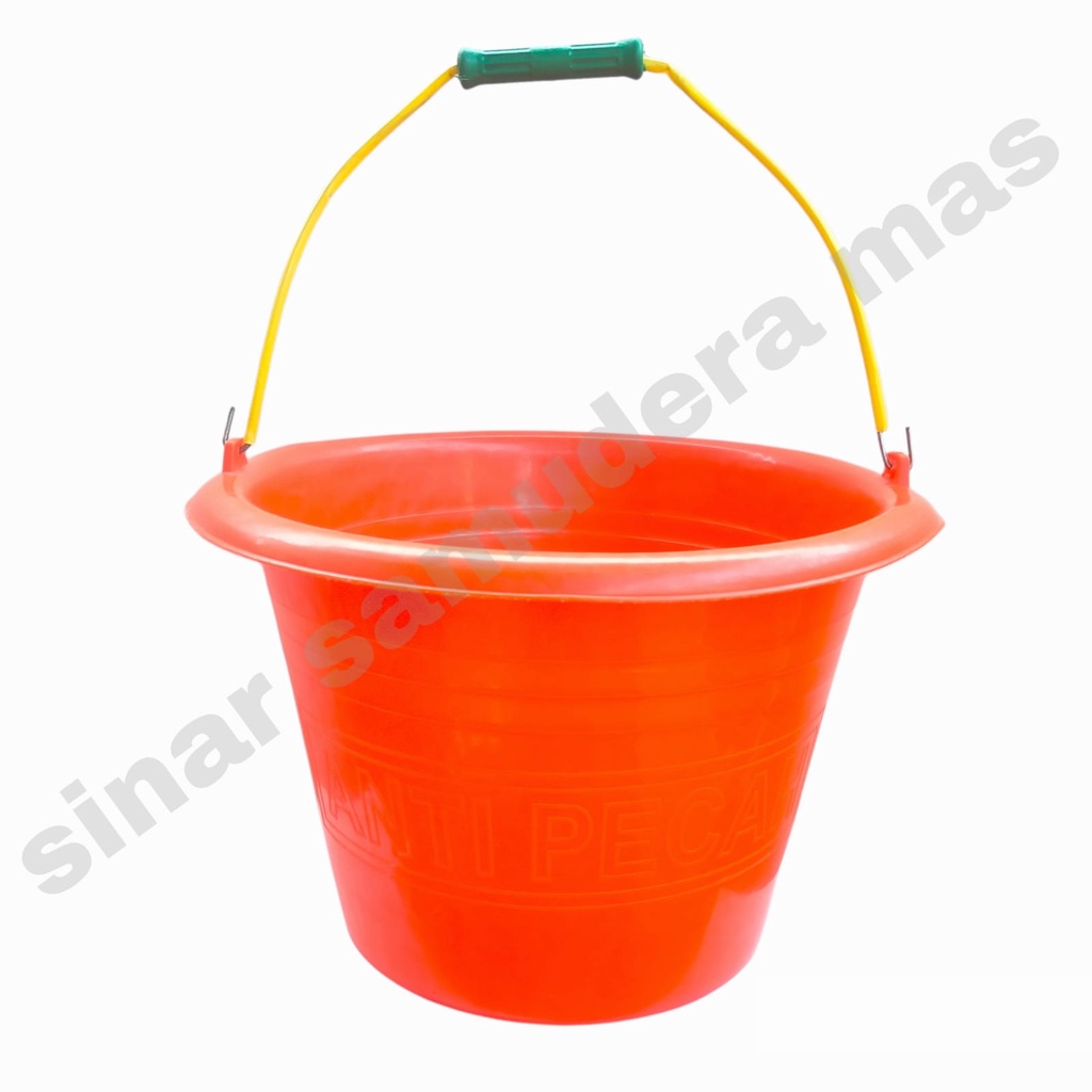 EMBER PLASTIK ORANYE BESAR  BAGUS -EMBER TUKANG -EMBER BANGUNAN -EMBER ORENS