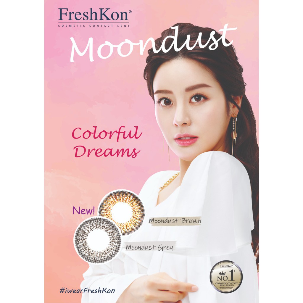 Freshkon Moondust Normal Softlens warna