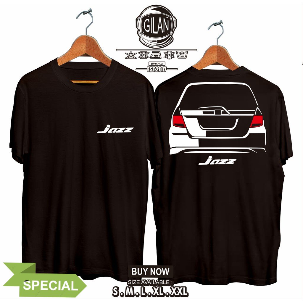 KAOS HONDA JAZZ GD3 GD 3 REAR TSHIRT BAJU OTOMOTIF - Destroku CLOTH